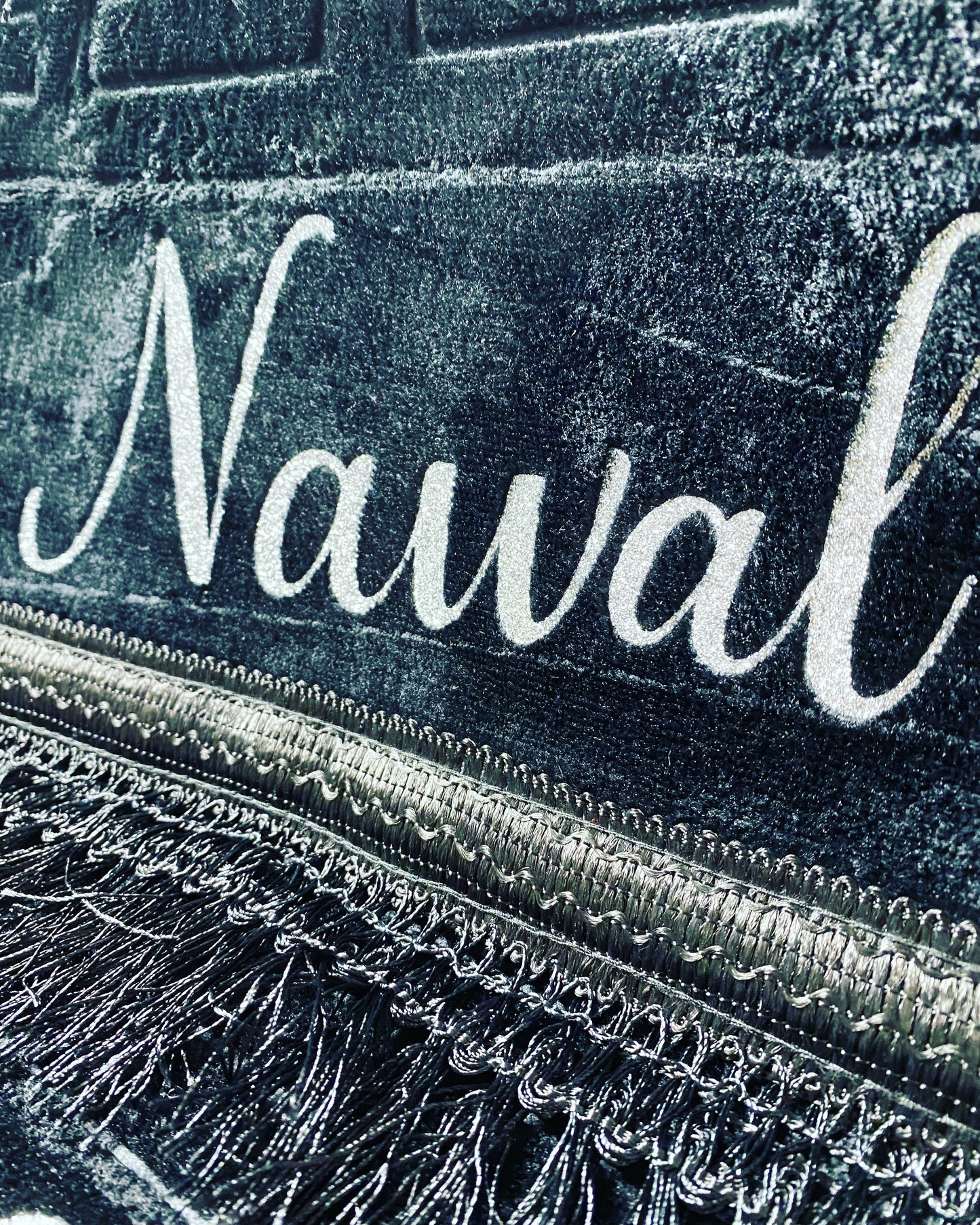 Tapis de prière noir