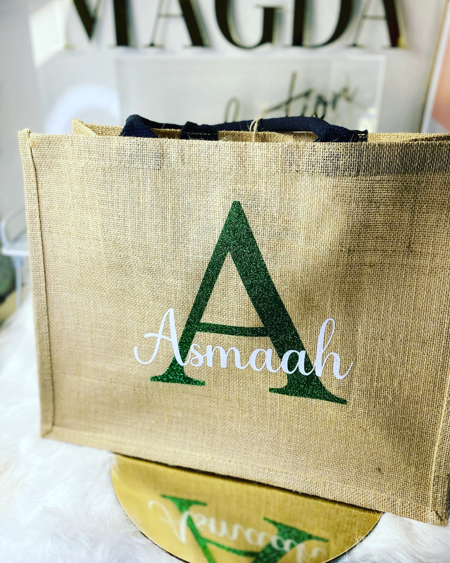 Cabas en toile de jute