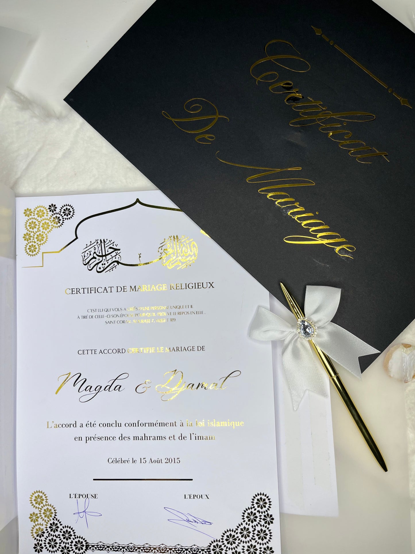 PACK CERTIFICAT NIKAH