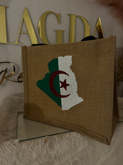 Petit sac en jute « Algérie »