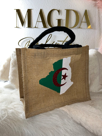 Petit sac en jute « Algérie »