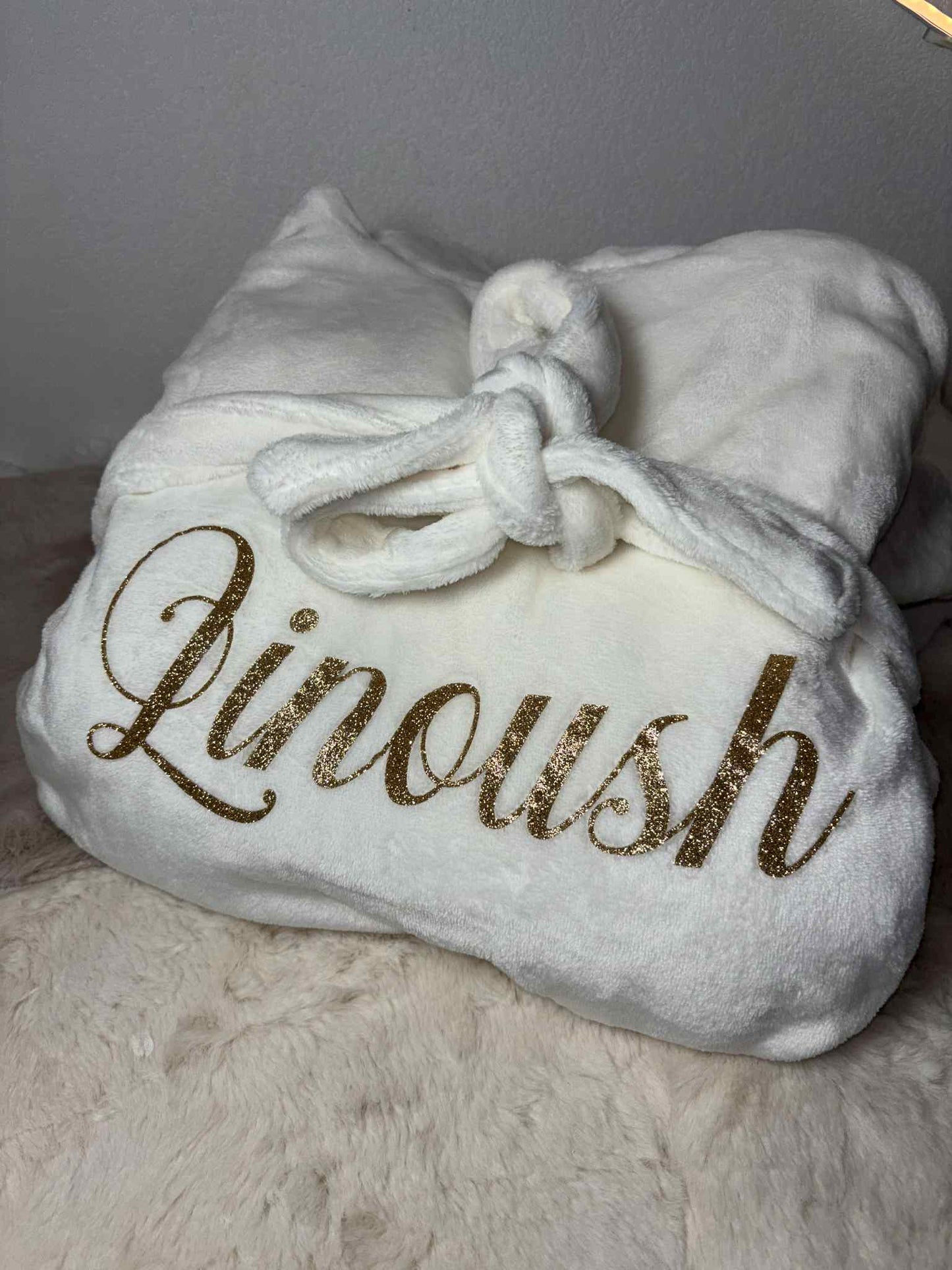 PEIGNOIR PILOU BLANC