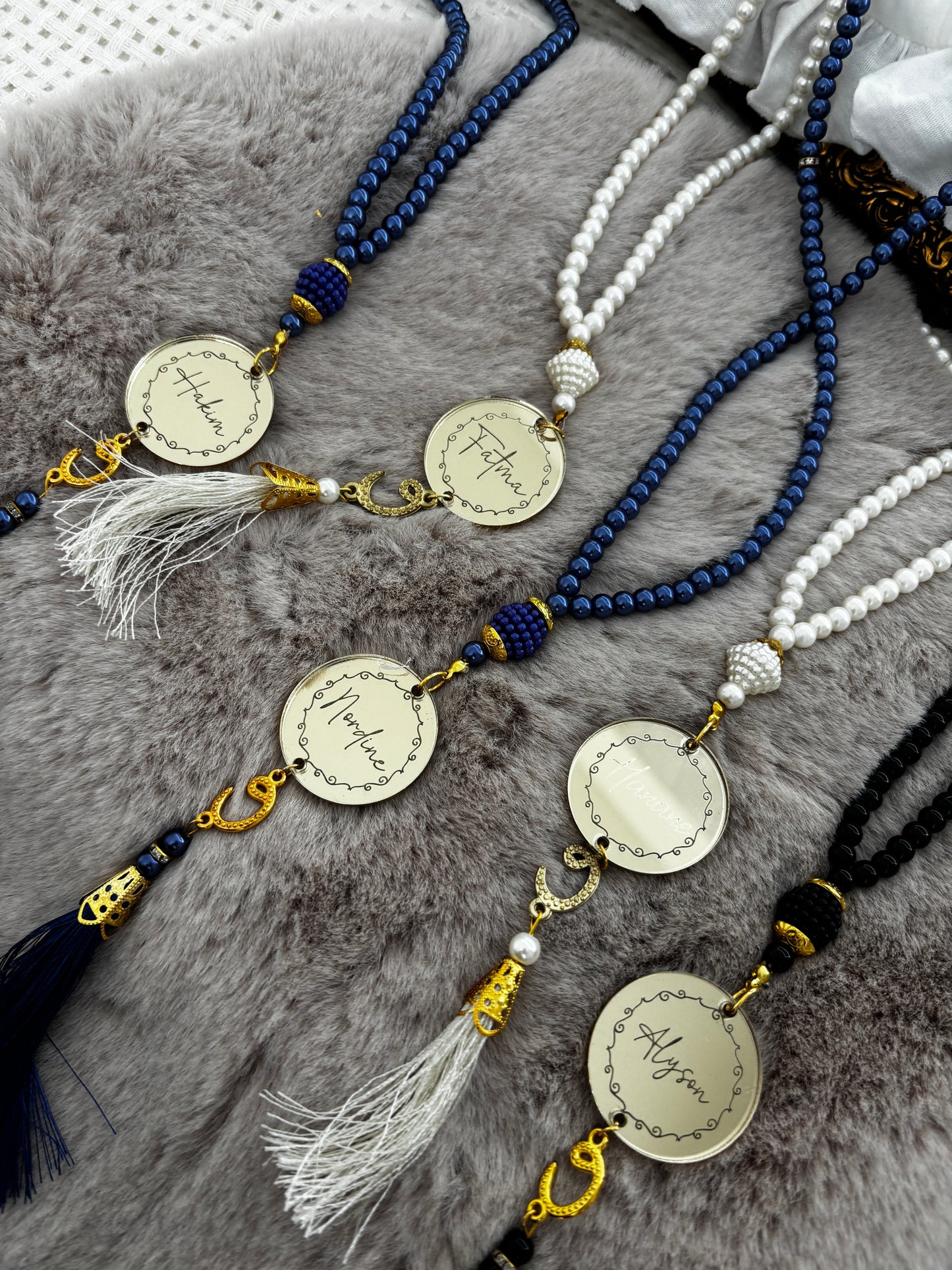 Tasbih personnalisé rond