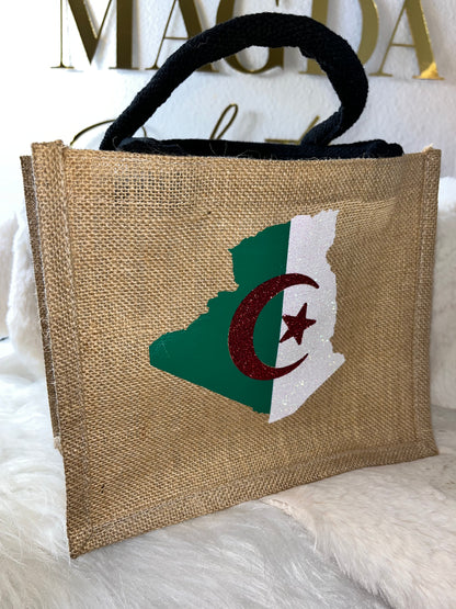 Petit sac en jute « Algérie »