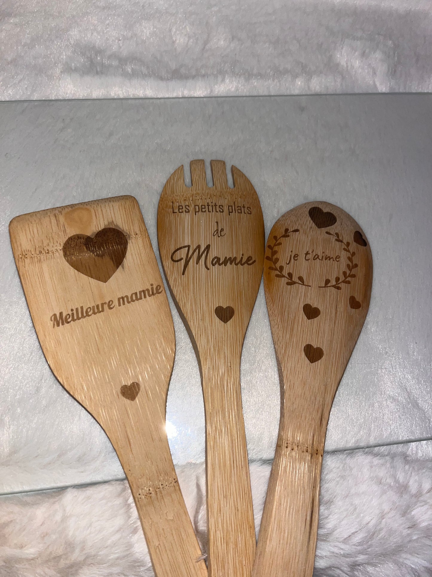 Set en bois « Mamie »