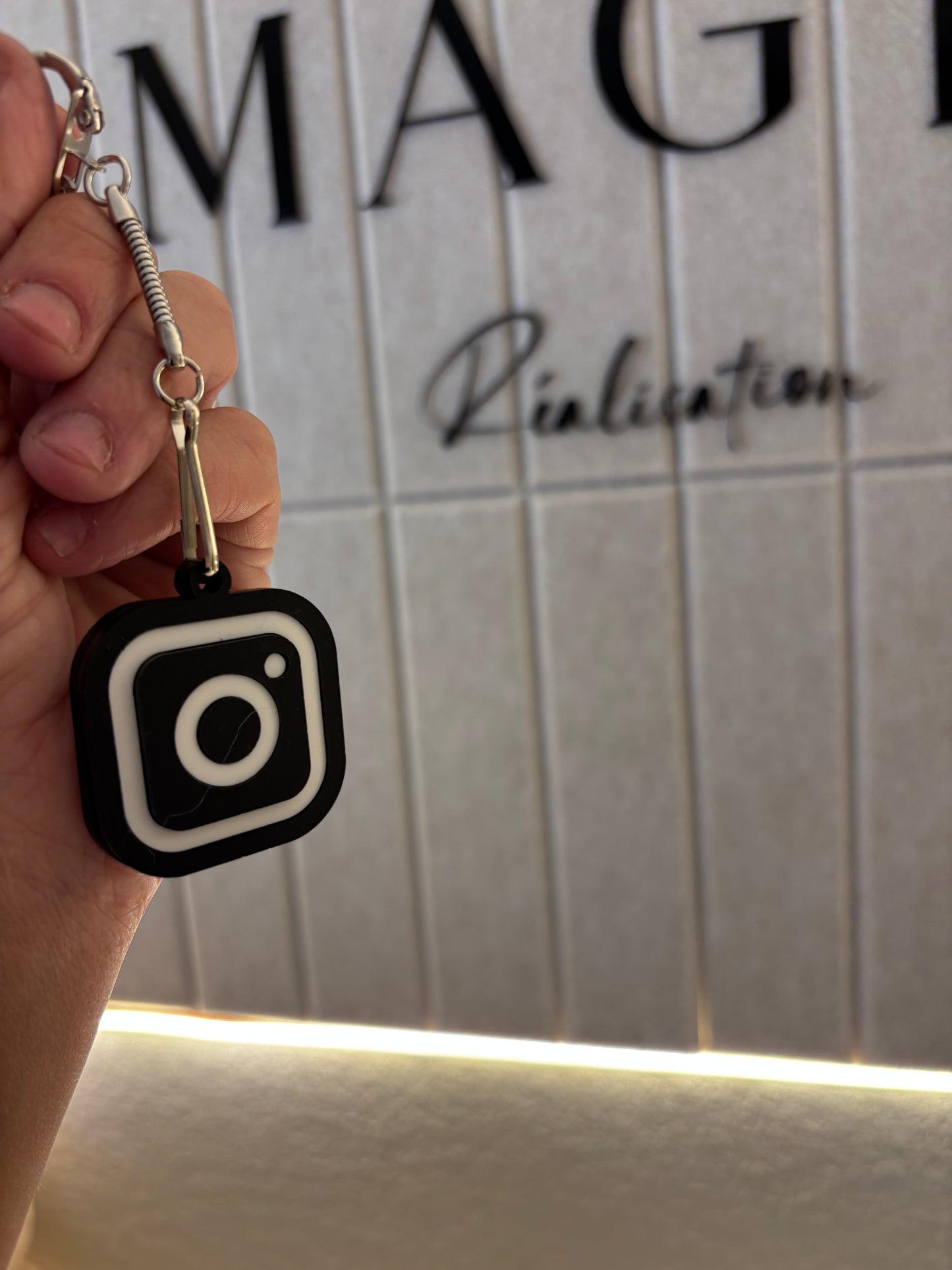 Porte-clés NFC : étiquette de carte de visite numérique